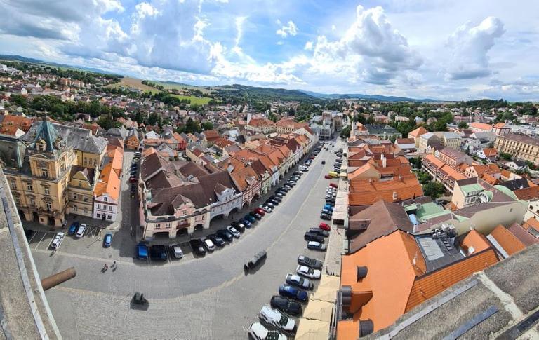 Konselsky Senk Domazlice Hotel Bagian luar foto